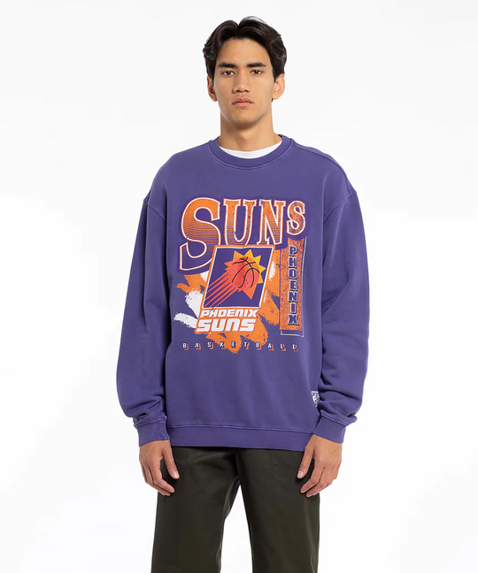 Mitchell & Ness Phoenix Suns Paintbrush Crew (Suns Purple)