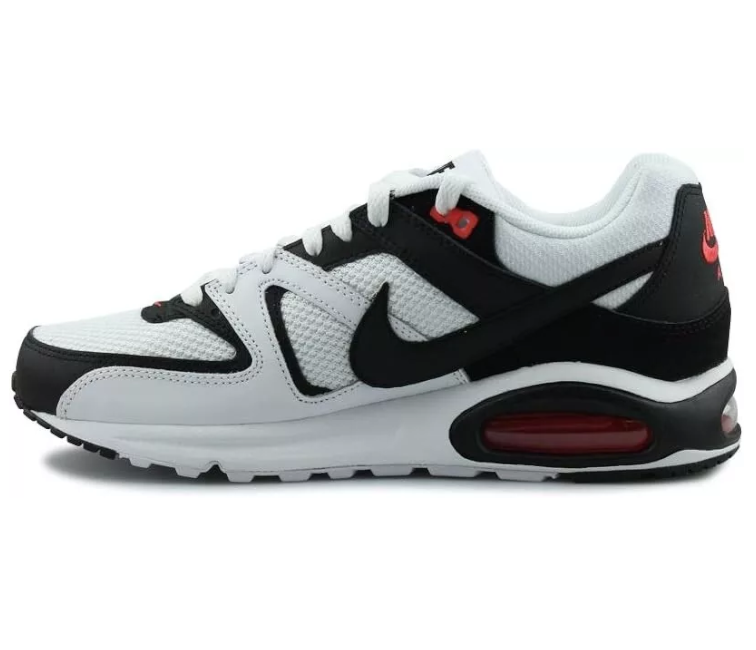 Nike Air Max Command (White/Back-Max Orange) – ShoeGrab