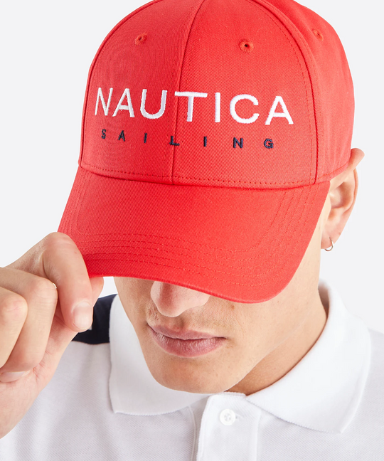 Nautica Baltic Strapback Cap (True Red)