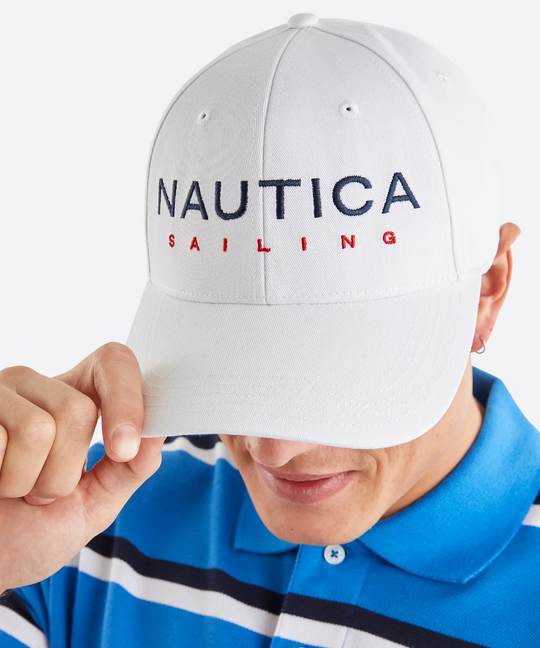 Nautica Baltic Strapback Cap (White)