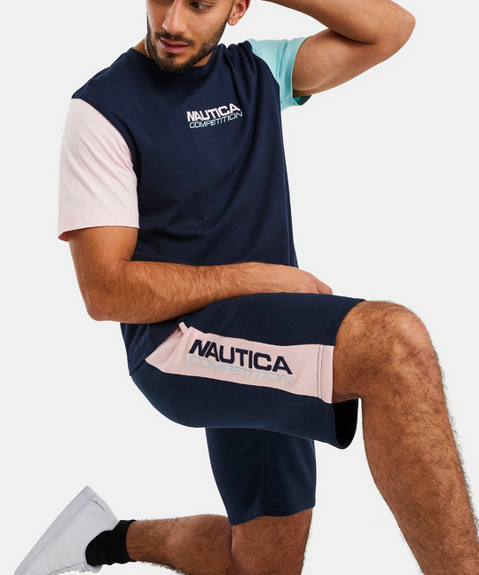 Nautica Competition Bokna 9.5" Fleece Shorts (Dark Navy)