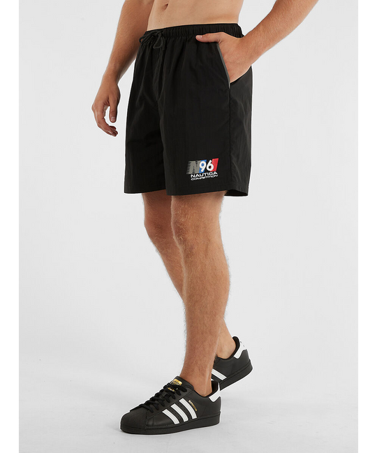 Nautica Competition Garret 6” Swim Shorts (Black)