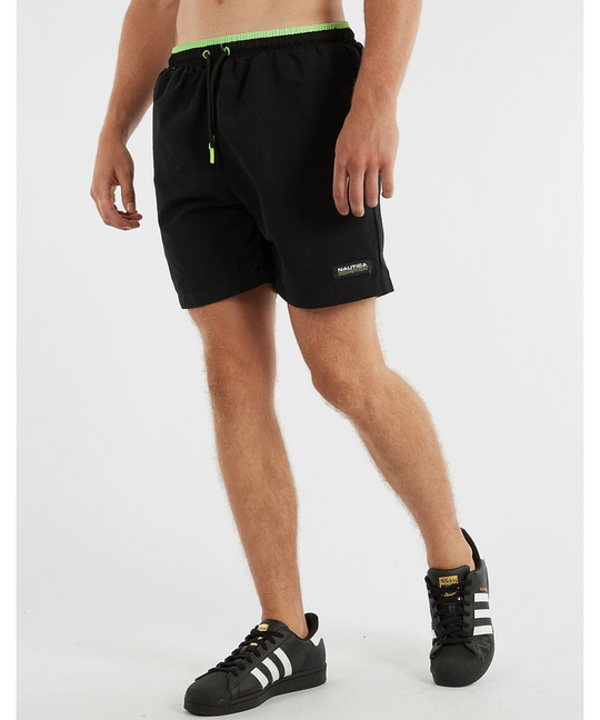 Nautica Competition Haida 6” Swim Short (Black)