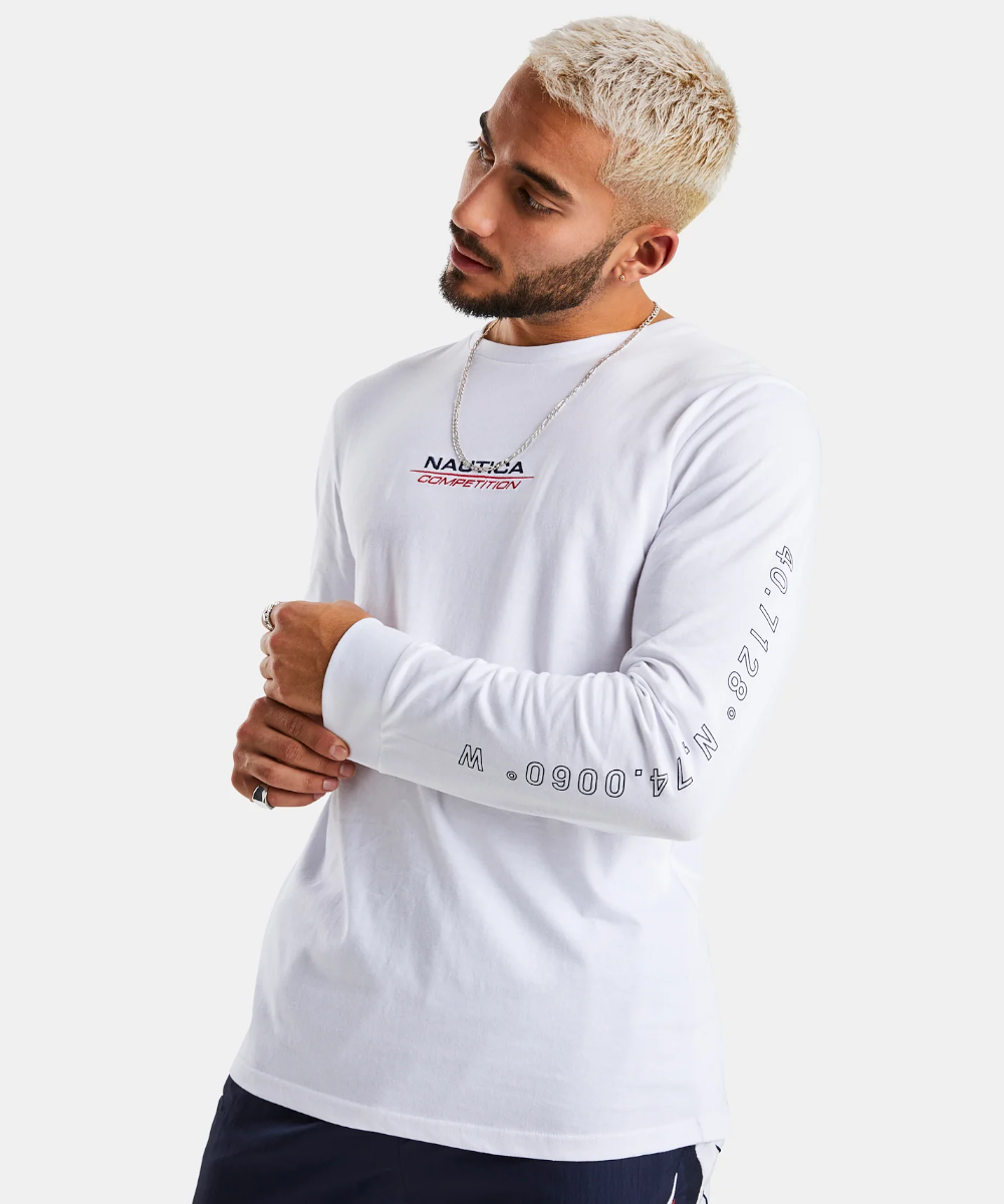 White sales nautica hoodie