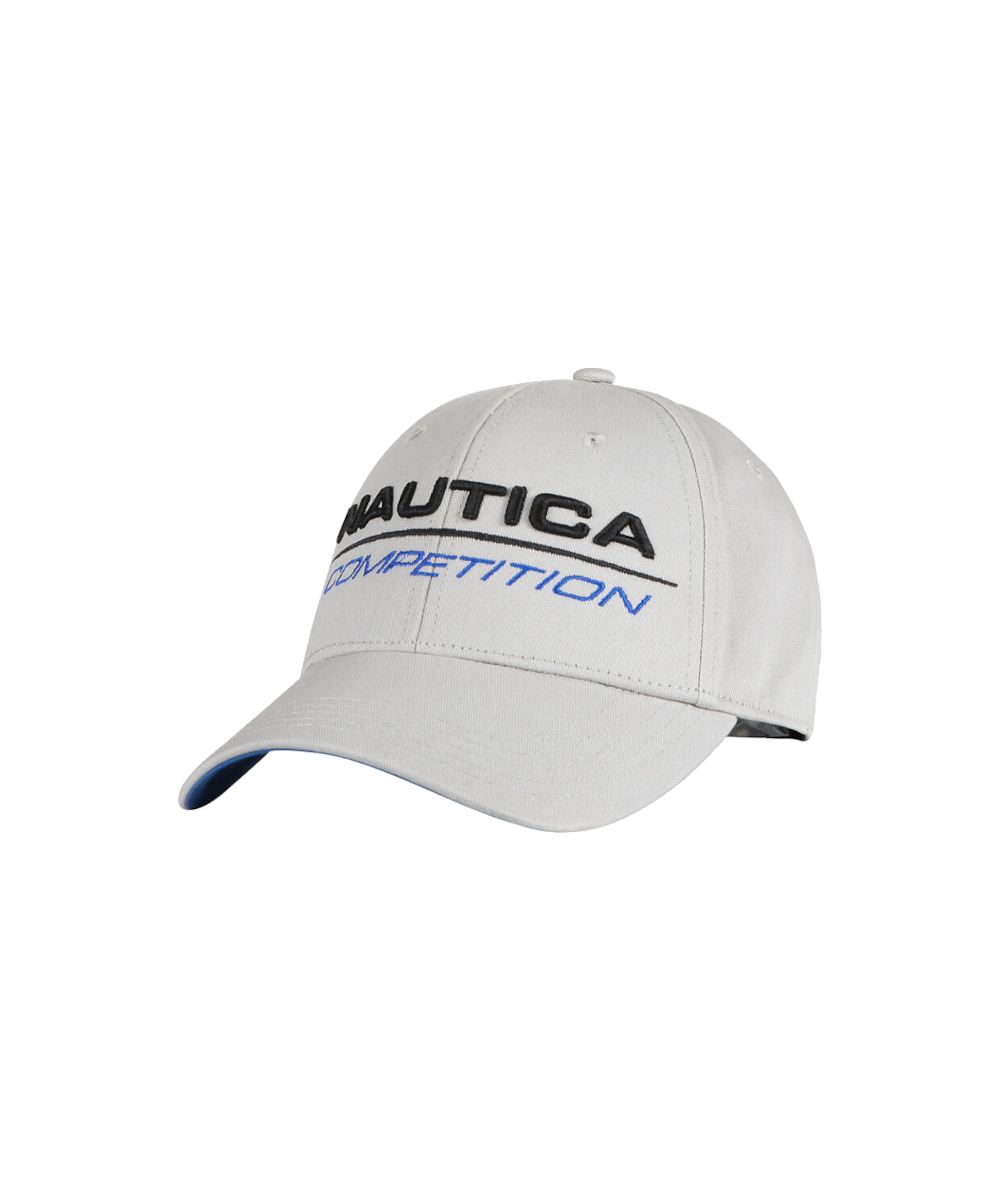 Official Nautica Competition Tappa Snapback Cap in Grey at ShoeGrab