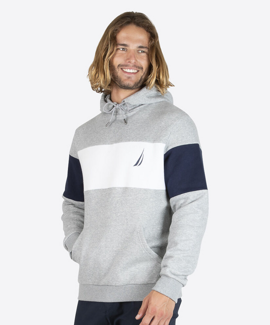 Nautica Kash Po Hoodie (Grey Marl)