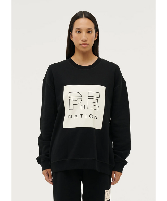 P.E Nation Cut Shot Sweat (Black)