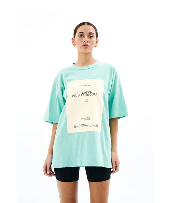 P.E Nation Full Out Tee (Aqua)