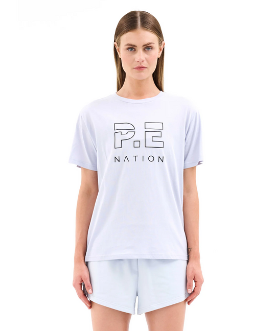 P.E Nation Heads Up Tee (Grey Dawn)
