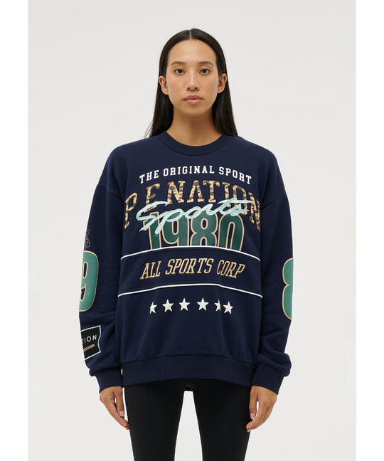 P.E Nation Inglewood Sweat (Dark Navy)