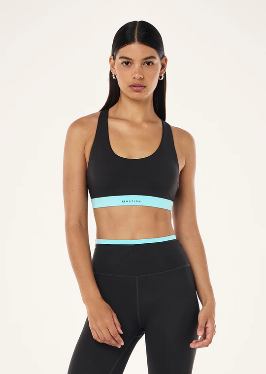P.E Nation Lumify Sports Bra (Smokestone)