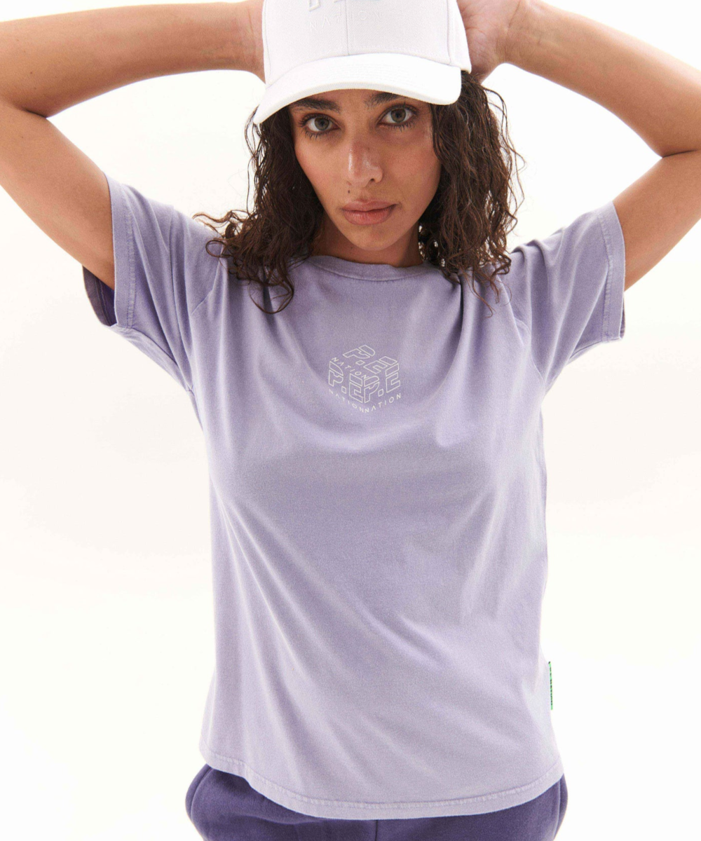 Persian top violet shirt