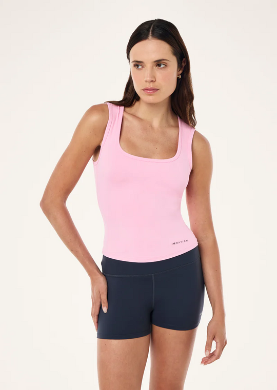 P.E Nation Refine Scoop Tank (Prism Pink)