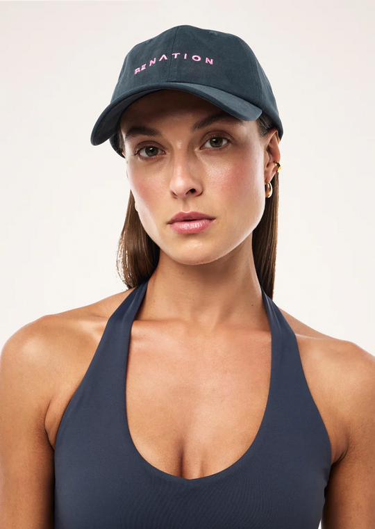 P.E Nation Shift Cap (Marine blue/ Prism pink)