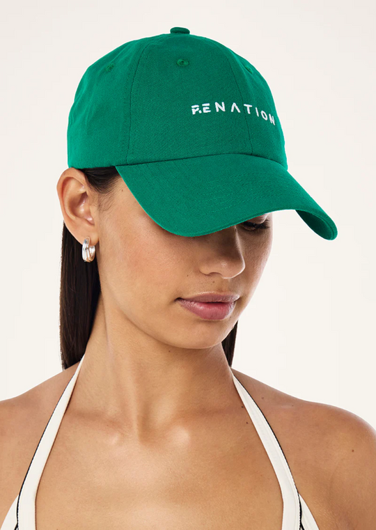 P.E Nation Shift Cap (College Green & Optic White)