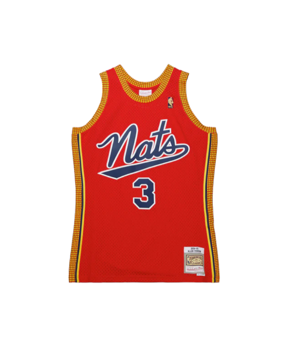 Iverson best sale swingman jersey