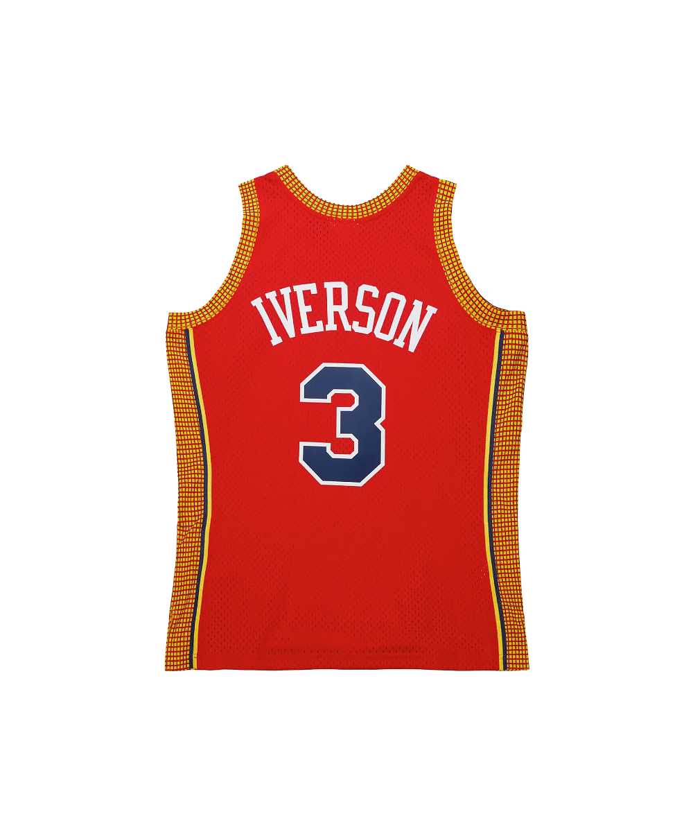 Official Philadelphia 76ers Allen Iverson 2004 Alternate Swingman
