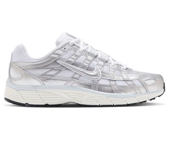Women’s Nike P-6000 (White/Metallic Silver)