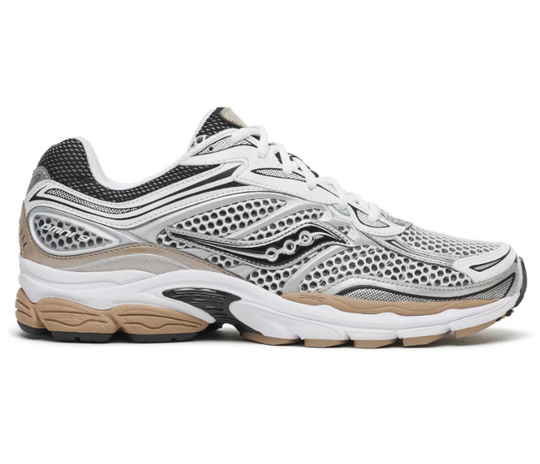 Men's Saucony Progrid Omni 9 (White/Saddle)