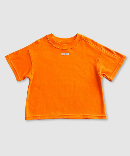 CO-ED Kids Oversized Tee (Orange)