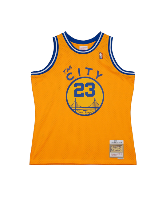 Golden State Warriors Jason Richardson 2003 Jersey (Yellow)