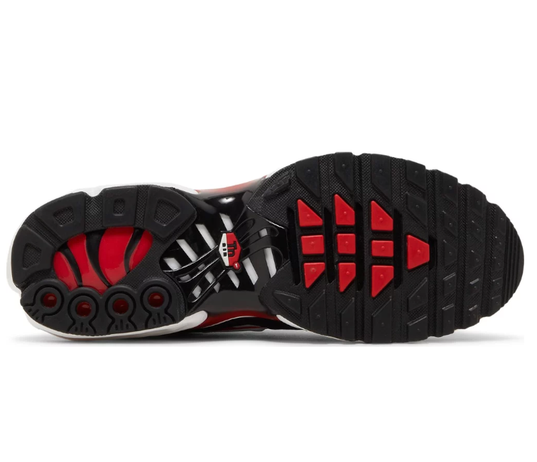 Air max plus tn black red 2024 men's running shoes