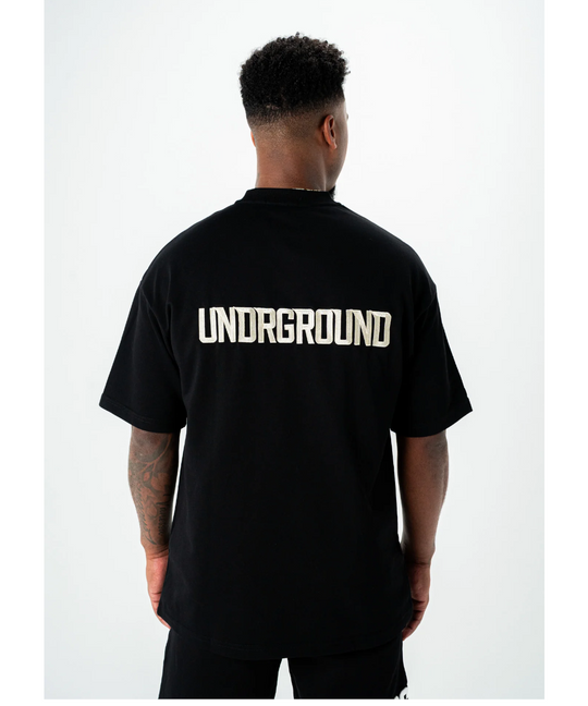 UNDRGROUND Empire Street Tee (Black/Gold)
