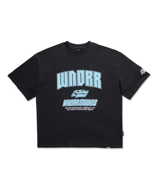 WNDRR Drivetrain Heavyweight Tee (Black)