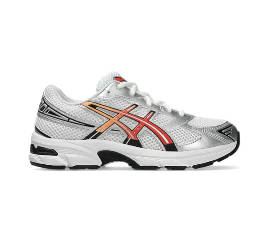 Kids Asics Gel-1130 PS (White/Red Snapper)