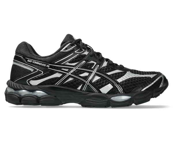 Men's Asics Gel Cumulus 16 (Black/Silver) – ShoeGrab