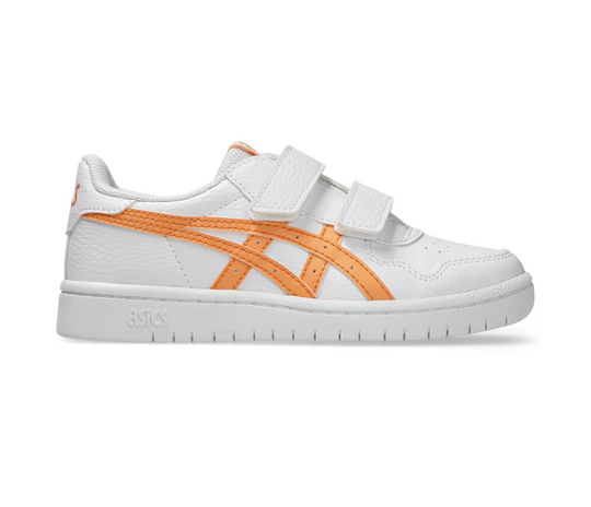 Kids Asics Japan S PS (White/Faded Orange)