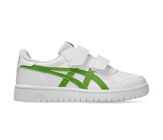 Kids Asics Japan S (White/Piquant Green)