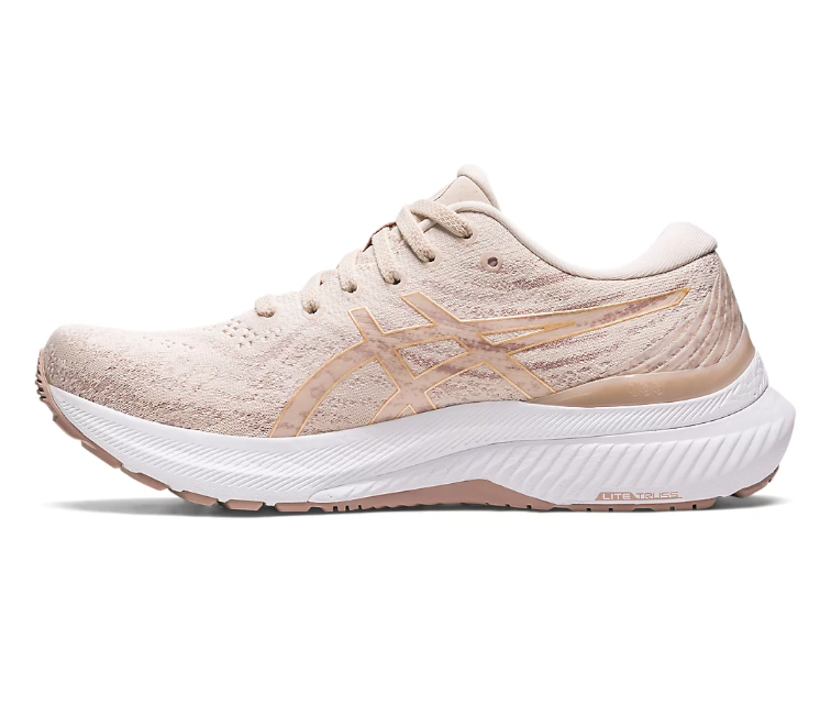 Asics gel kayano 17 top mujer Beige