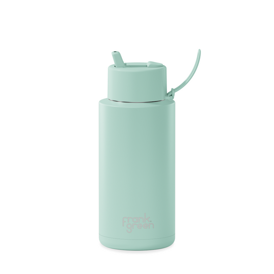 Frank Green Reusable Ceramic Bottle 1L (Peppermint)