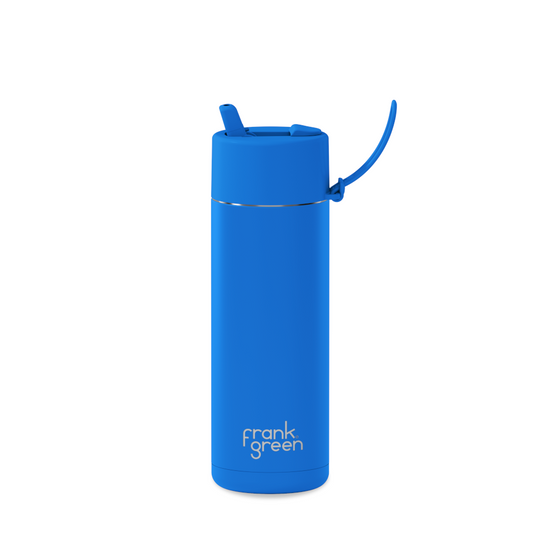 Frank Green Reusable Ceramic Drink Bottle 595ml (Blue Lagoon)