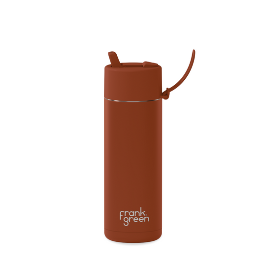 Frank Green Reusable Ceramic Bottle 595ml (Toffee)