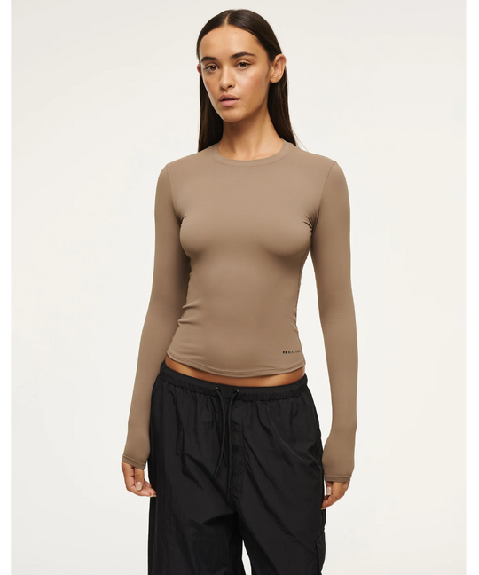 P.E Nation Foundation LS Top (Fossil)