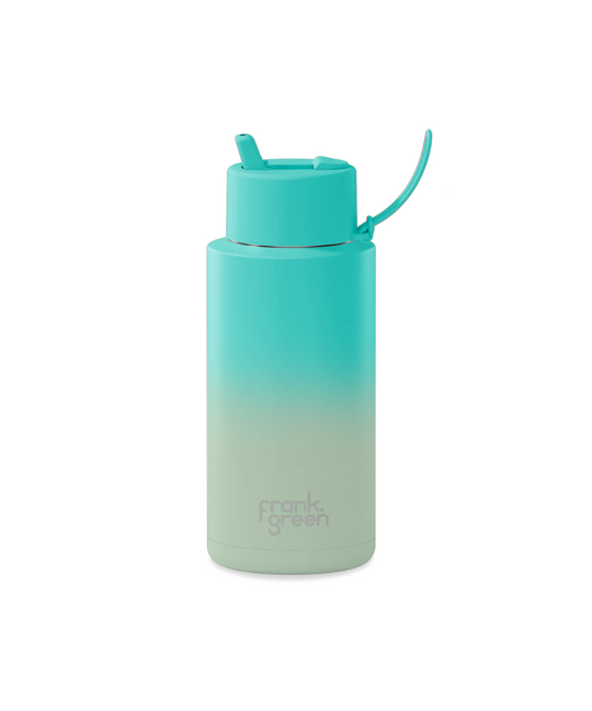 Frank Green Reusable Ceramic Bottle 1L (Bondi Bliss)