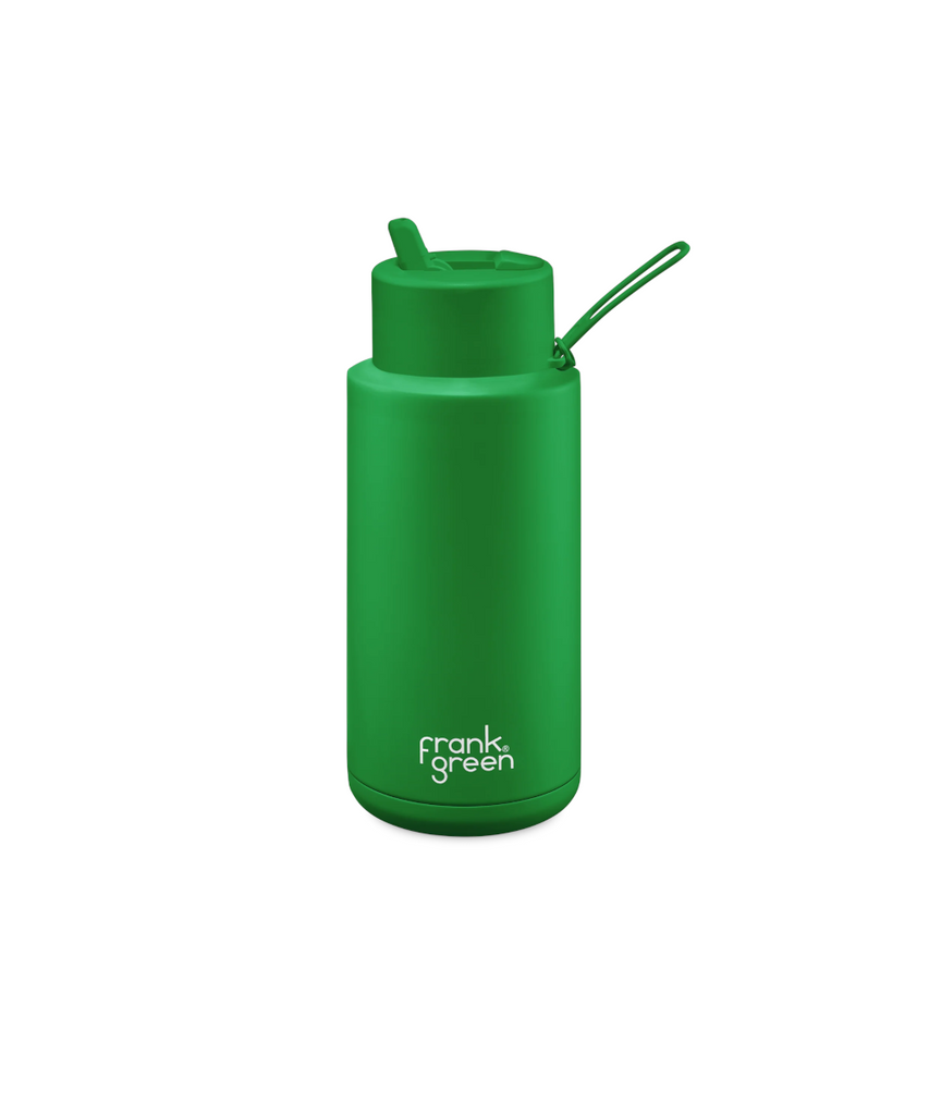 Frank Green Reusable Ceramic Bottle 1L (Evergreen) – ShoeGrab