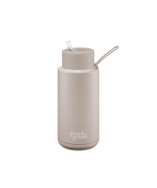 Frank Green Reusable Ceramic Bottle 1L (Moon Dust)