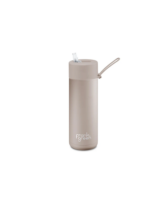 Frank Green Reusable Ceramic Bottle 595ml (Moon Dust)