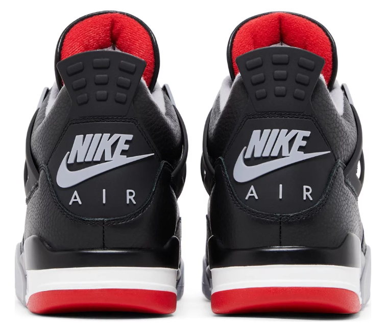 Jordan 4 retro bred sales men
