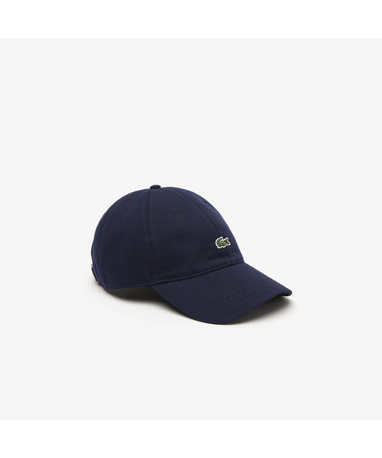 Lacoste Unisex Organic Cotton Twill Cap (Navy)