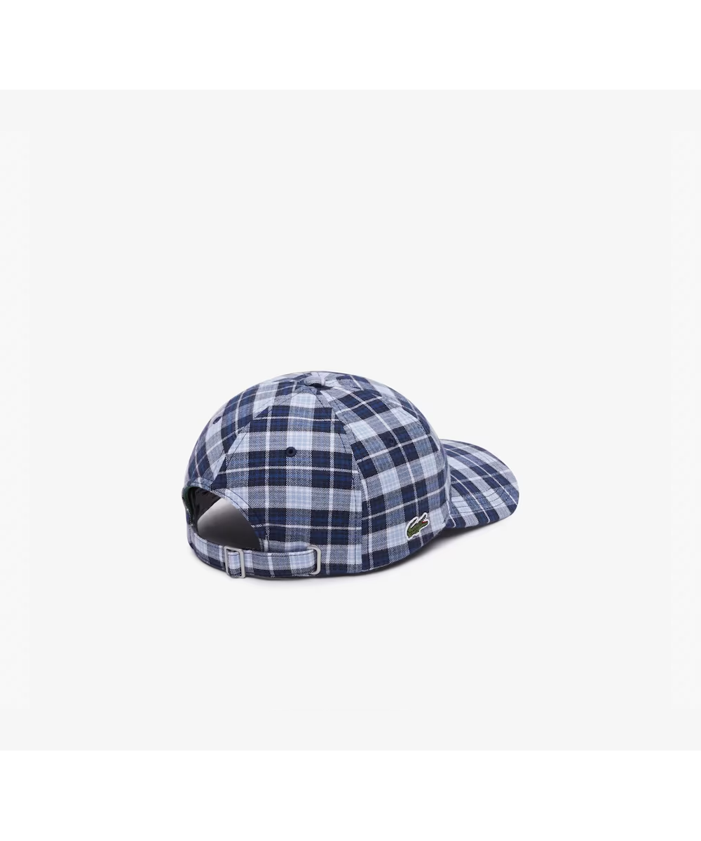 Lacoste checkered best sale cap