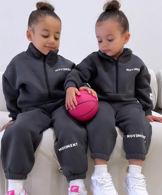 Movement Collection Tracksuit Set (Charcoal)