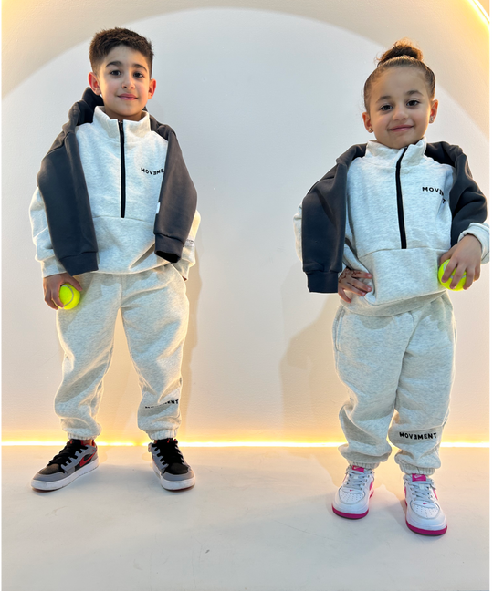 Movement Collection Tracksuit Set (Grey)
