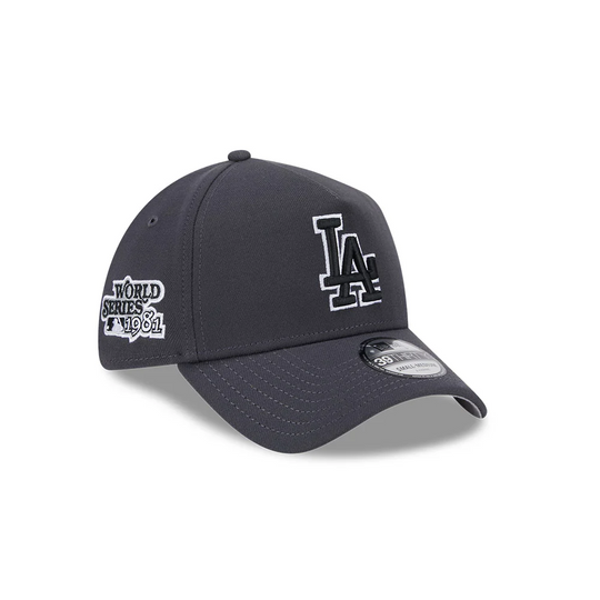 New Era L.A Dodgers 39Thirty Stretch-Fit (Graphite)