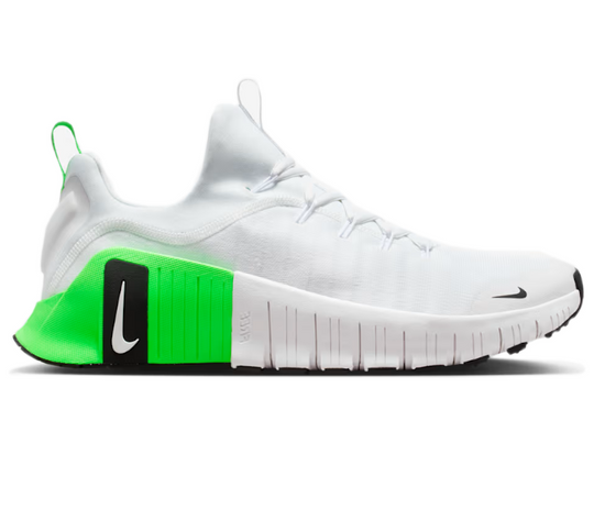 Mens Nike Free Metcon 6 (White/Green Strike)