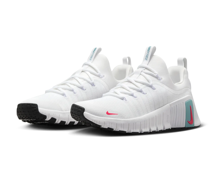 Womens Nike Free Metcon (White/Hot Punch)