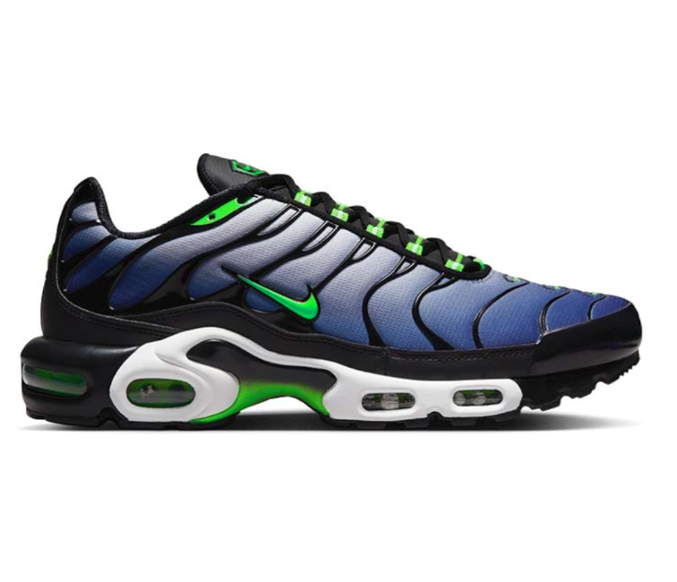 Men's Nike Air Max Plus TN (Black/Scream Green) â ShoeGrab